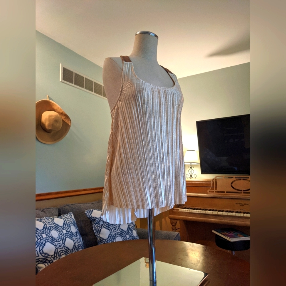 Weavers Tank top shimmer GOLD - Picture 4 of 7
